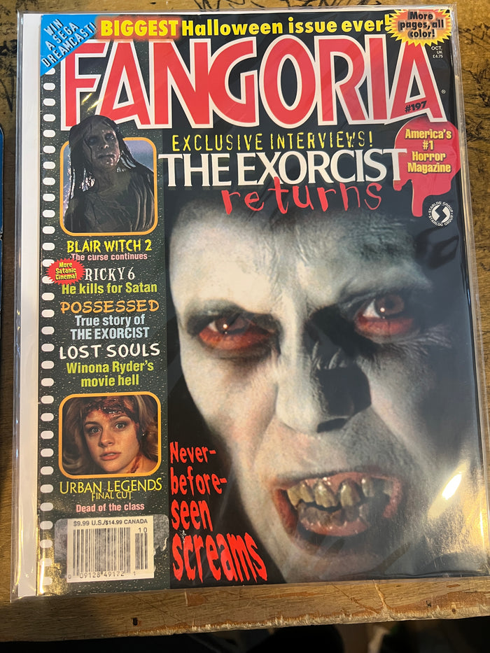 Fangoria #197 The Exorcist Cover