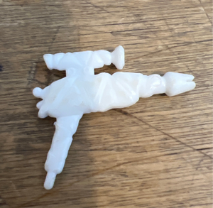 GI Joe ARAH 1991 Cobra Snow Serpent Rifle V2 Pistol Weapon / Accessory