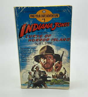 Indiana Jones Find Your Fate #1 : Curse of Horror Island Paperback Vintage