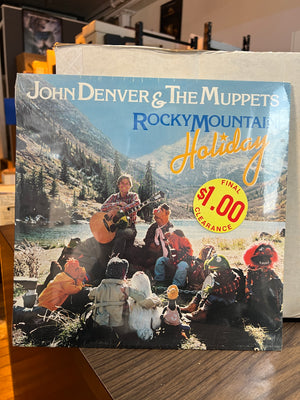 John Denver & The Muppets Rocky Mountain Holiday  LP  Original Pressing SEALED