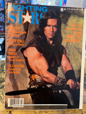 Fighting Stars : August 1982 Conan The Barbarian Cover