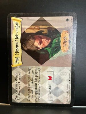 Harry Potter TCG Trading Card Game (2001) : Minerva McGonagal (Non-Foil) 21/80