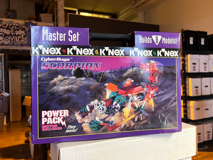 Knex : CyberBugs Scorpion Master Set (Mint in Sealed Box) K’Nex