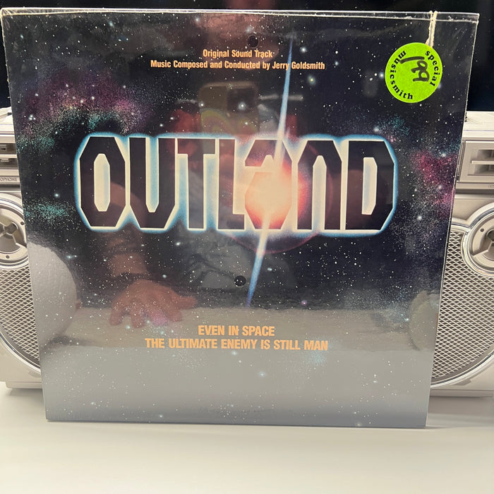 Outland : OST Soundtrack Vinyl LP SEALED Original Pressing Cutout