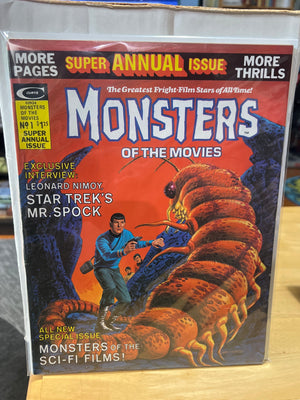 Monsters of the Movies Super Annual Issue #1 (1974 Curtis / Marvel)