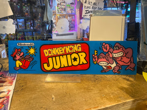 Donkey Kong Junior : Vintage Arcade Marquee