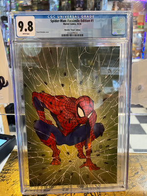 Spider-Man: Facsimile Edition #1 (2020) CGC 9.8, Peach Momoko, Virgin edition