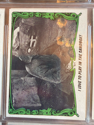 Creature Feature (1980 Topps Trading Card Series) #61