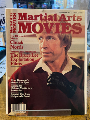 Martial Arts Movies Magazine: September 1981 Chuck Norris Cover