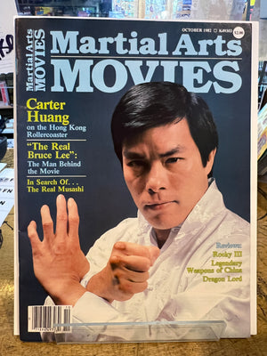 Martial Arts Movies Magazine: October 1981 Carter Huang