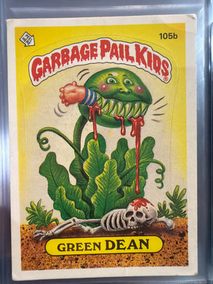 Garbage Pail Kids : 105b Green Dean
