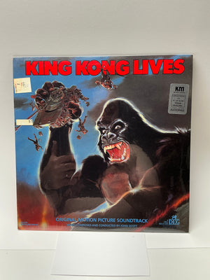 King Kong Lives : OST LP Soundtrack Mint Sealed w/ Hype Stickers MCA 6203