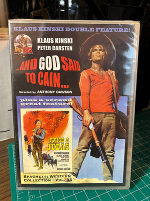...And God Said To Cain / Twice A Judas  DVD (Sealed) Spaghetti Western Collection #45