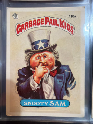 Garbage Pail Kids: 110a Snooty Sam