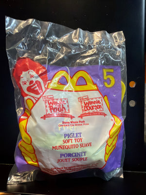 McDonalds Fast Food Toy : Walt Disney's Winnie the Pooh - Piglet MIP