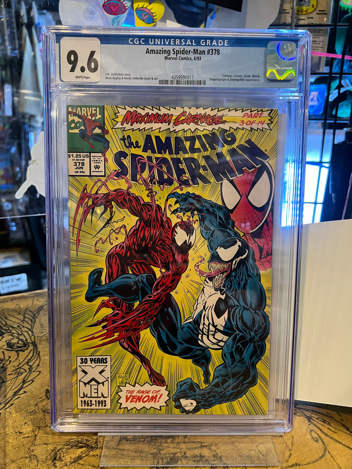 Amazing Spider-Man #378 CGC 9.6