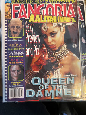 Fangoria #210 Aaliyah "Queen of the Damned" Cover HTF