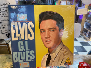 Elvis : Gi Blues LP Stereo LSP-2256 EX/EX Record