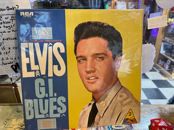 Elvis : Gi Blues LP Stereo LSP-2256 EX/EX Record