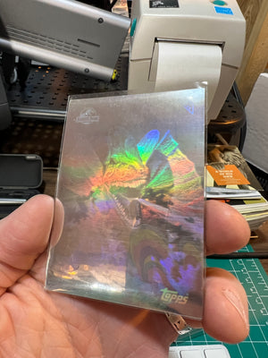 Jurassic Park : 1993 Topps Holographic Insert Action Hologram #3 of 4