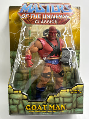 Masters of the Universe MOTU Classics: Goat Man (MIB) W/ Mailer