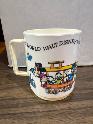 Vintage DEKA Walt Disney World Train Mug