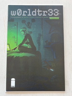 W0RLDTR33 #1 CVR A BLANCO (MR) ***Recalled Dark Variant***