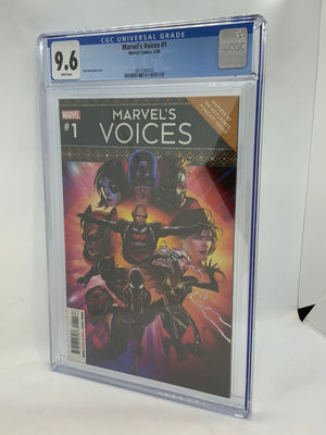Marvel's Voices #1 CGC 9.6 First Appearance of the Children of the Atom