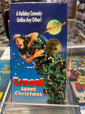 Ernest Saves Christmas VHS Sealed
