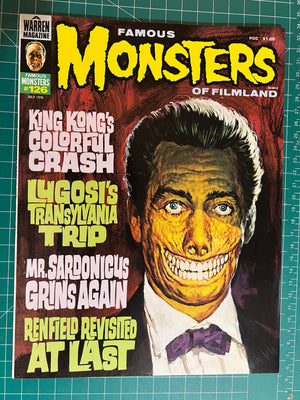 FAMOUS MONSTERS OF FILMLAND #126