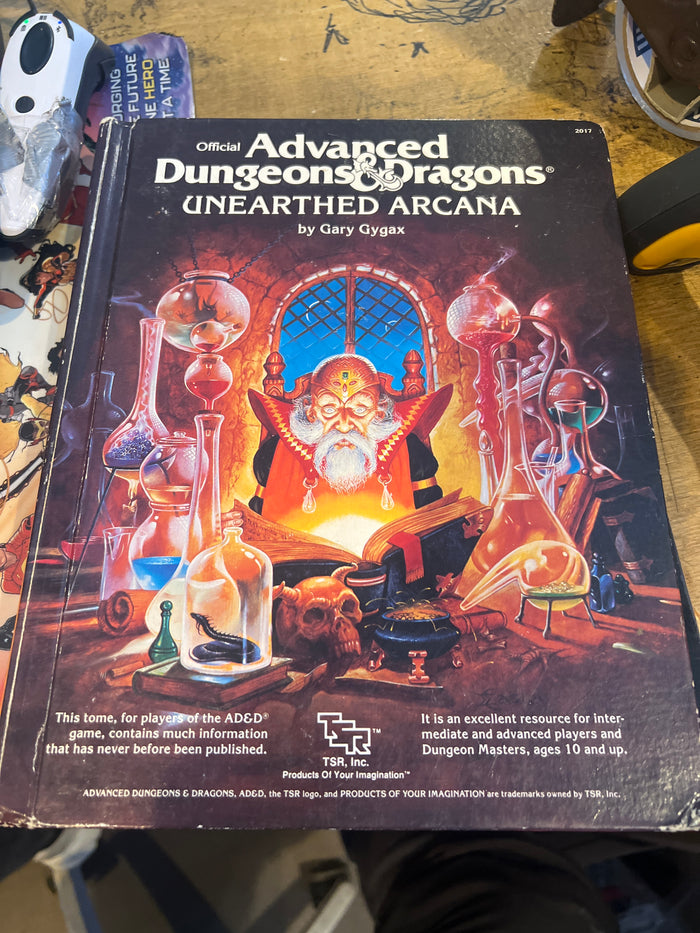 Unearthed Arcana : Advanced Dungeons & Dragons 1st Print 1985