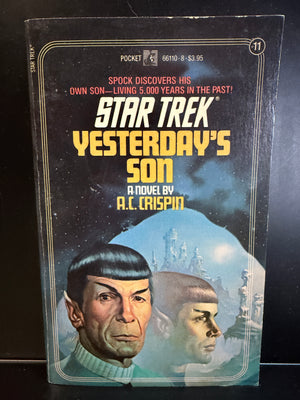 Star Trek: Yesterday's Son Paperback Novel by A.C. Crispin