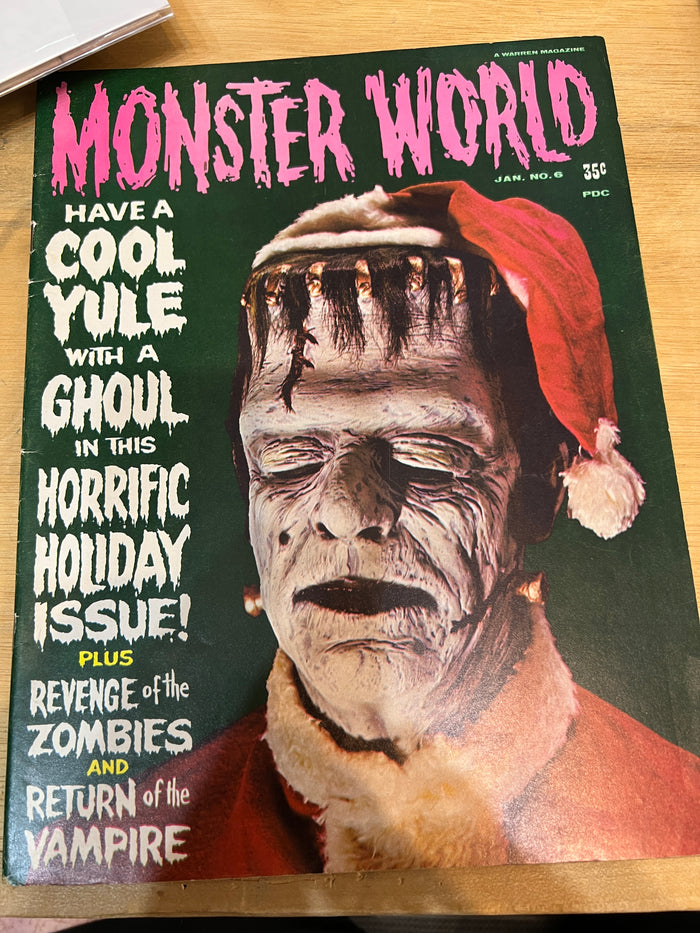 Monster World #6 Christmas Frankenstein
