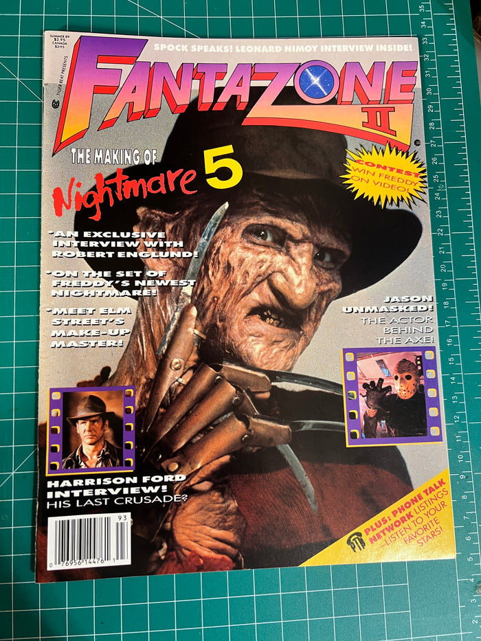 Fantazone II : Tiger Beat Presents Nightmare on Elm Street 5 Cover
