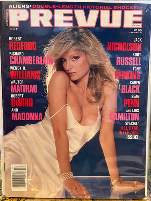 Prevue (1984 Steranko) Mediascene V2 #25 Wendy O Williams Big Trouble in Little China
