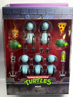Super7 Ultimates TMNT Mouser 5-Pack Figure MISB w/ Shipper