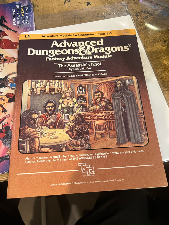 AD&D Advanced Dungeons & Dragons : Dungeon Module L2 ASSASSIN'S KNOT