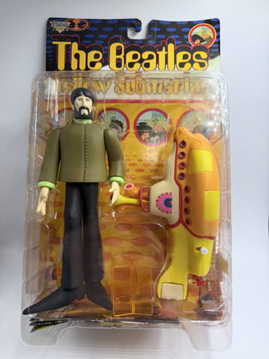 Beatles : Yellow Submarine Figure - McFarlane Toys George W/ Submarine MOC Action Figure