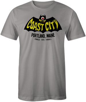 T-SHIRT: Coast City Comics Bat (#001)