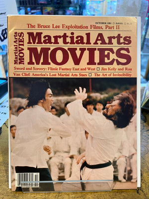 Martial Arts Movies Magazine: October 1981 Bruce Lee Cover