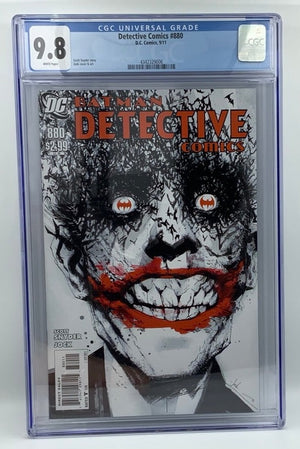 Detective Comics #880 9.8 CGC Jock Cover