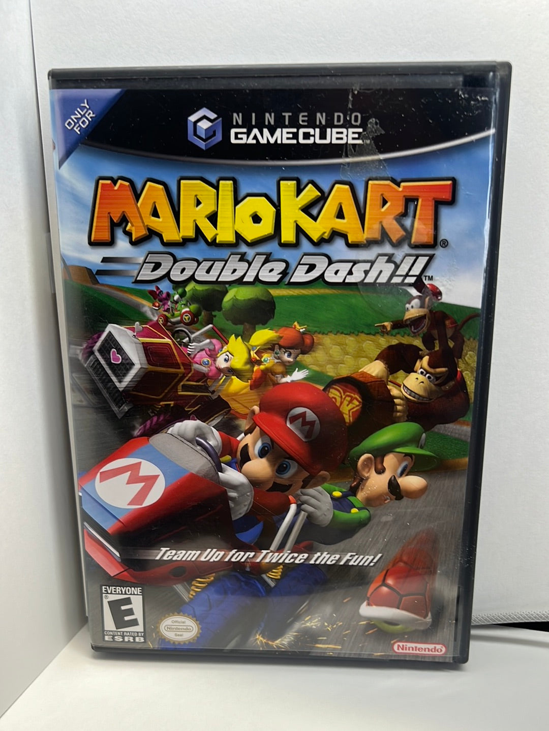 Mario Kart: Double Dash!! outlets GameCube Black Label With Manual CIB