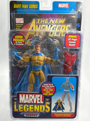 Marvel Legends : The Sentry (Dark Yellow Variant) Giant Man BAF MOC (2006)