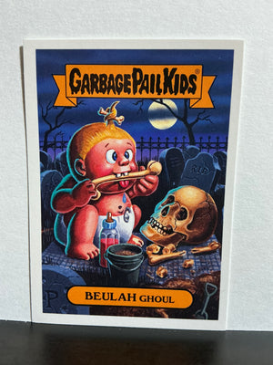 Garbage Pail Kids : Revenge of the Horror-ible (2019 Series) - Classic Monsters Sticker 10b  Beulah Ghoul