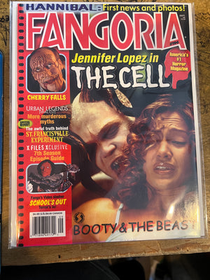 Fangoria #196 J-Lo The Cell Cover