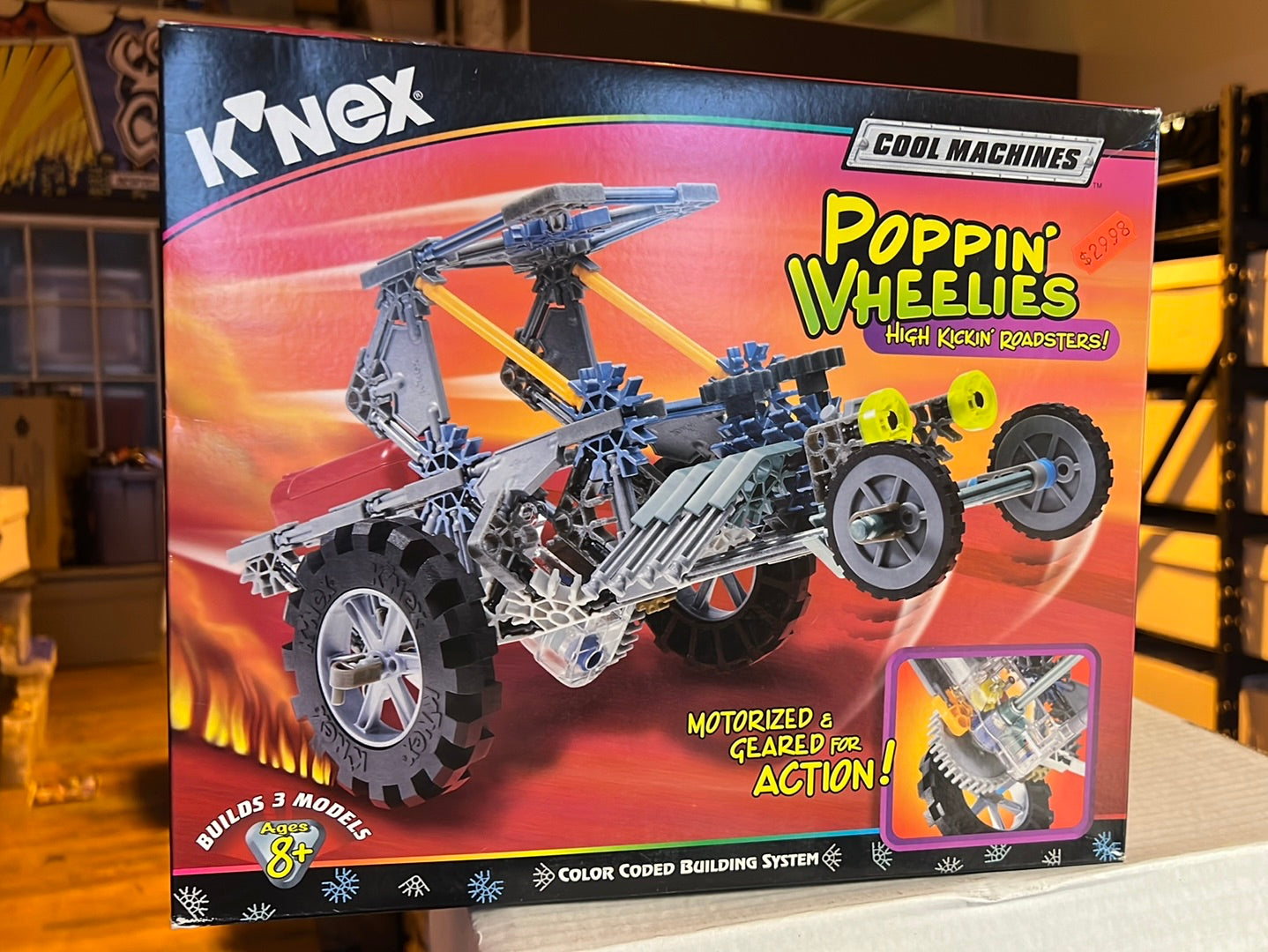 Knex : Cool Machines Poppin' Wheelies High Kickin' Roadsters (Mint