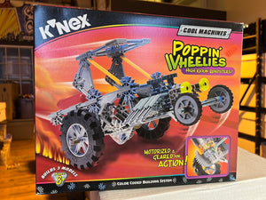 Knex : Cool Machines Poppin' Wheelies High Kickin' Roadsters  (Mint in Sealed Box) K'Nex