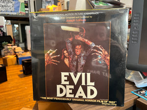 Evil Dead : LP Soundtrack SEALED!!!! STV 81199 ORIGINAL PRESSING