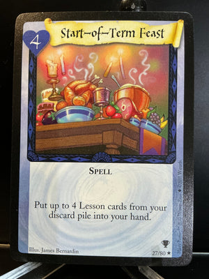 Harry Potter TCG Trading Card Game (2001) : Start-of-Term-Feast 27/80