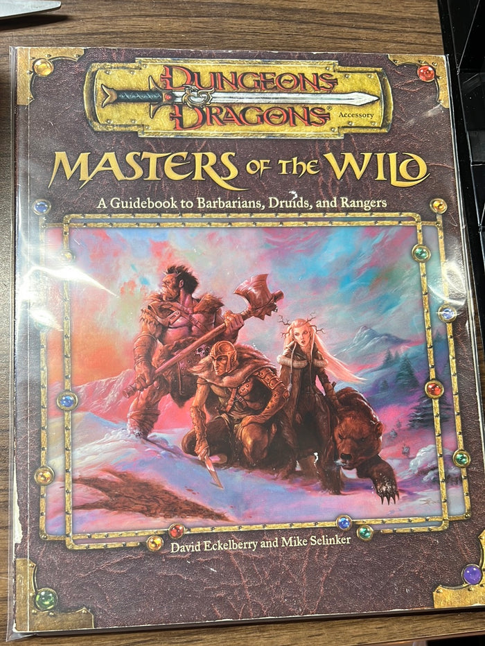 Dungeons & Dragons RPG Masters of the Wild TP